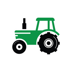Farm truck icon logo design template isolated illustration