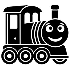 locomotive vector illustration