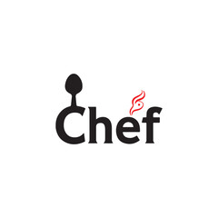 yum ,tune, grill, bite, cheif creative logo design