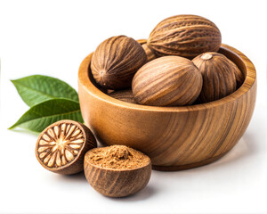 Exotic Organic Spices, Vegetables & Fruits &ndash; Natural Food Flat Lay from South Asia.