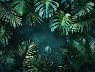 Exploring lush green foliage tropical rainforest nature photography vibrant environment close-up perspective