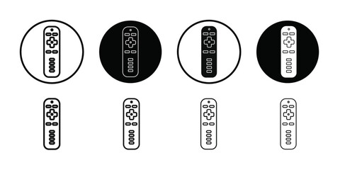 remote control icon line art vector