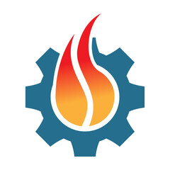 Gas logo icon design