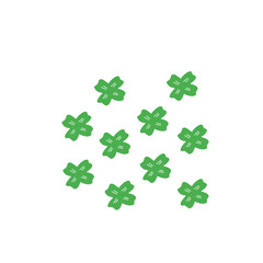 st patrick's day leaf background