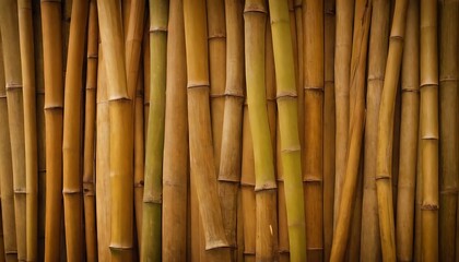 Naklejka premium Wicker bamboo background. Bamboo texture,japan, material, rug, craft, mat, basket, decoration, nature, pattern, rattan, wicker, yellow, asia, background, brown, bonding, 96