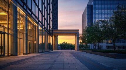 Federal Reserve building at dusk. Featuring economic regulation and fiscal policy
