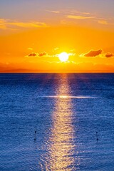 奥松島室浜の日の出
