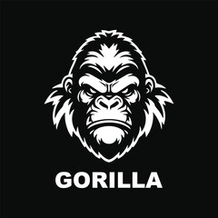 head of a gorilla head