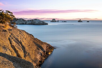 奥松島室浜の日の出