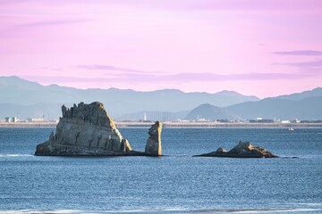 奥松島室浜の日の出