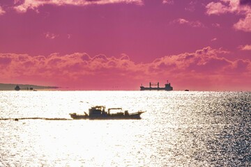 奥松島室浜の日の出