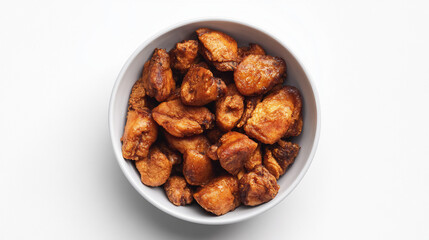 Obraz premium Fried chicken in a bowl