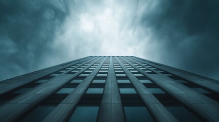 Federal Reserve building during a stormy evening. Featuring crisis management and policy guidance