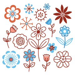 Beautiful Floral Illustrations &ndash; Cute, Modern, and Decorative Flower Designs