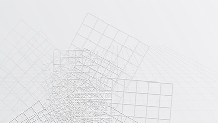 Abstract   Background  with Grid Shape