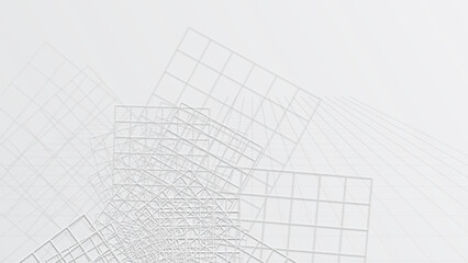 Abstract   Vector  Background  with Grid Shape