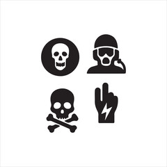 skull and crossbones icon