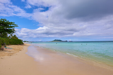 lanikai beach in hawaii