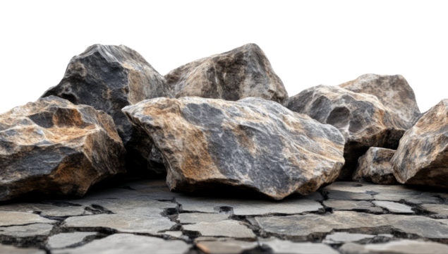 Old Stone Pavement Leading Forward