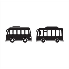 vector illustration of a bus