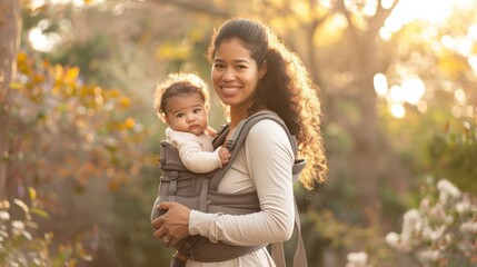 Baby Carrier: A snug, ergonomic carrier that helps parents carry their babies close while keeping their hands free for multitasking.
