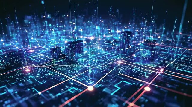 Wallpaper Digital Data Network