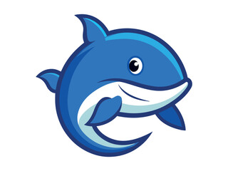 shark Mascot Unique Logo Design