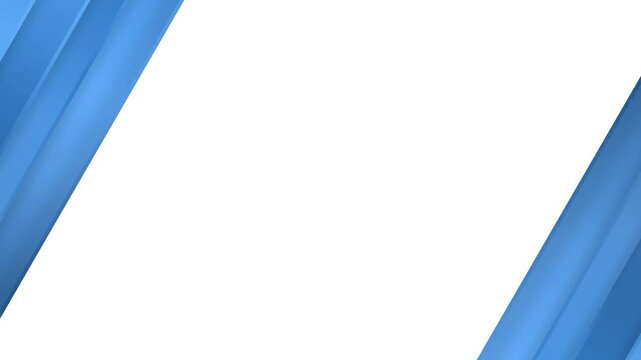 white business background with blue gradient wave animation video