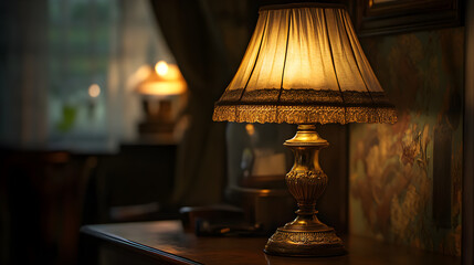 A Glimpse into the Past: Illuminating Memories and Stories through a Timeless Antique Lamp