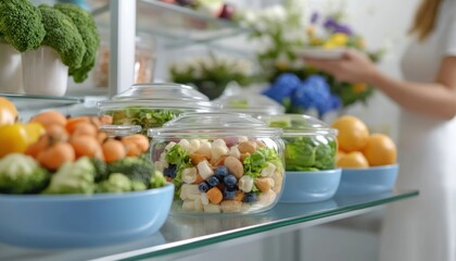 Simplify your busy week with effortless meal prepping Discover quick and easy healthy meal ideas stored conveniently in reusable containers Transform your eating habits with vibrant, pre-portioned