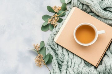 Start your day with serenity A Mindful Morning Routine A person practicing gratitude journaling while sipping herbal tea, embracing mindfulness Discover peacefulness in quiet reflection and