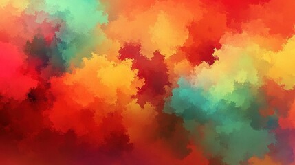Obraz premium Abstract Colorful Background Red Orange Green Texture