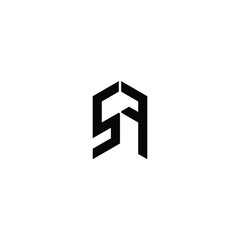 letter sf logo