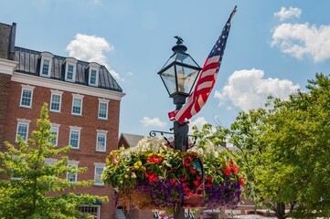 Old Town Alexandria Virginia on a Summer Afternoon