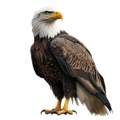 Obraz premium Majestic Bald Eagle Proud and Powerful Bird of Prey
