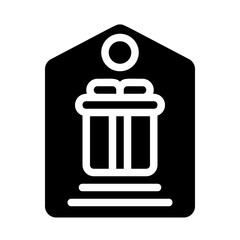 Bonus Gift Solid Icon
