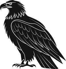 Obraz premium Eagle silhouette