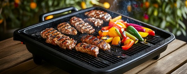 grilled meat on the grill