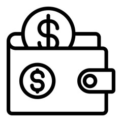 digital wallet  icon