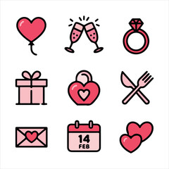 Icon shape vector eps bundle 