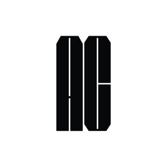 AC monogram logo design letter text name symbol monochrome logotype alphabet character simple logo