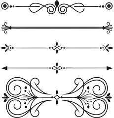 Vintage border and divider set