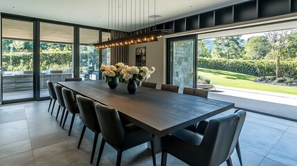 Fototapeta premium A Bedroom with Smart Ambient Lighting 