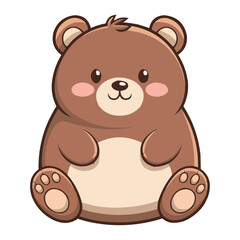 Obraz premium bear cartoon
