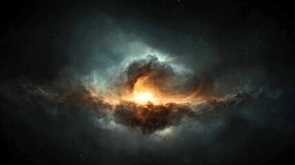 Cosmic Nebula  Starry Night  Galaxy  Space  Universe Background
