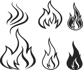 Stream icon. Smell icon set. Vector