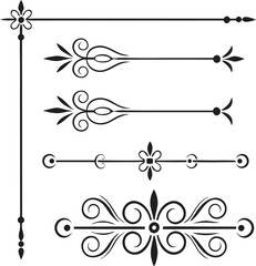 Vintage border and divider set