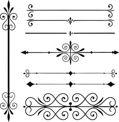 Vintage border and divider set