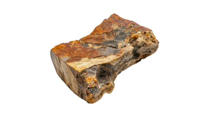 Rare petrified wood with natural beauty