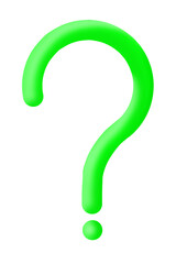 3d question mark, green question mark symbol, question mark icon, question mark png, question mark sticker, question mark sign, question mark on blank, symbol, sign, icon, element, png